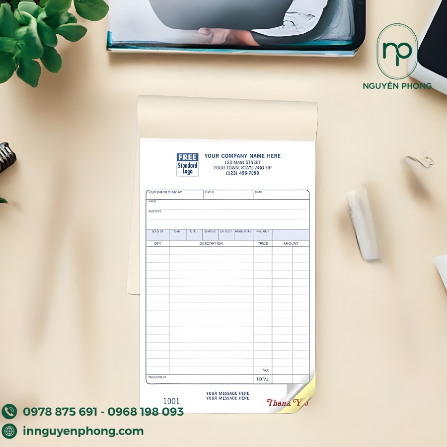 in phiếu thu tiền TP HCM